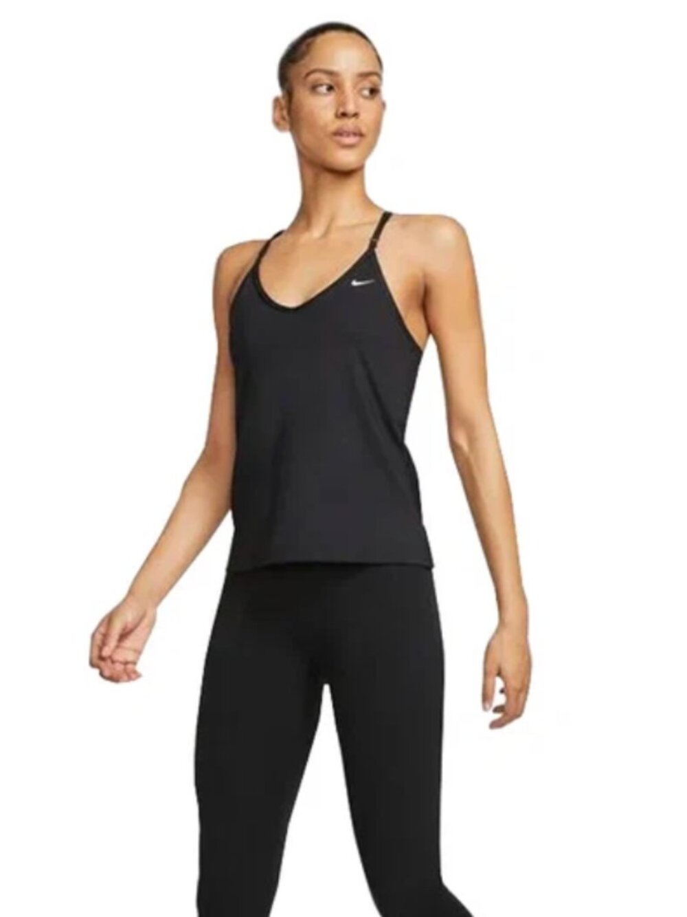 Nike Indy Dri-FIT Bra Tank Top DX0030-010 Black Women’s XXL 2XL NWT - Picture 3 of 4